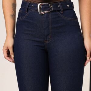 Calça Jeans Cintura Alta Skinny